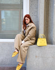 Sabot en daim jaune - Dandy
