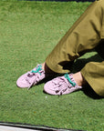 Pink suede clogs - Dandy