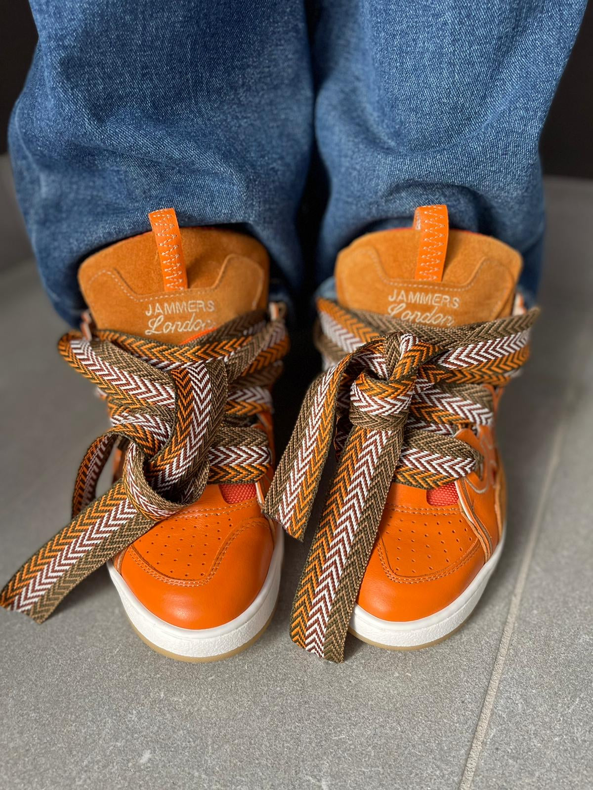 Sneakers con lacci multicolor - Alexia SPS