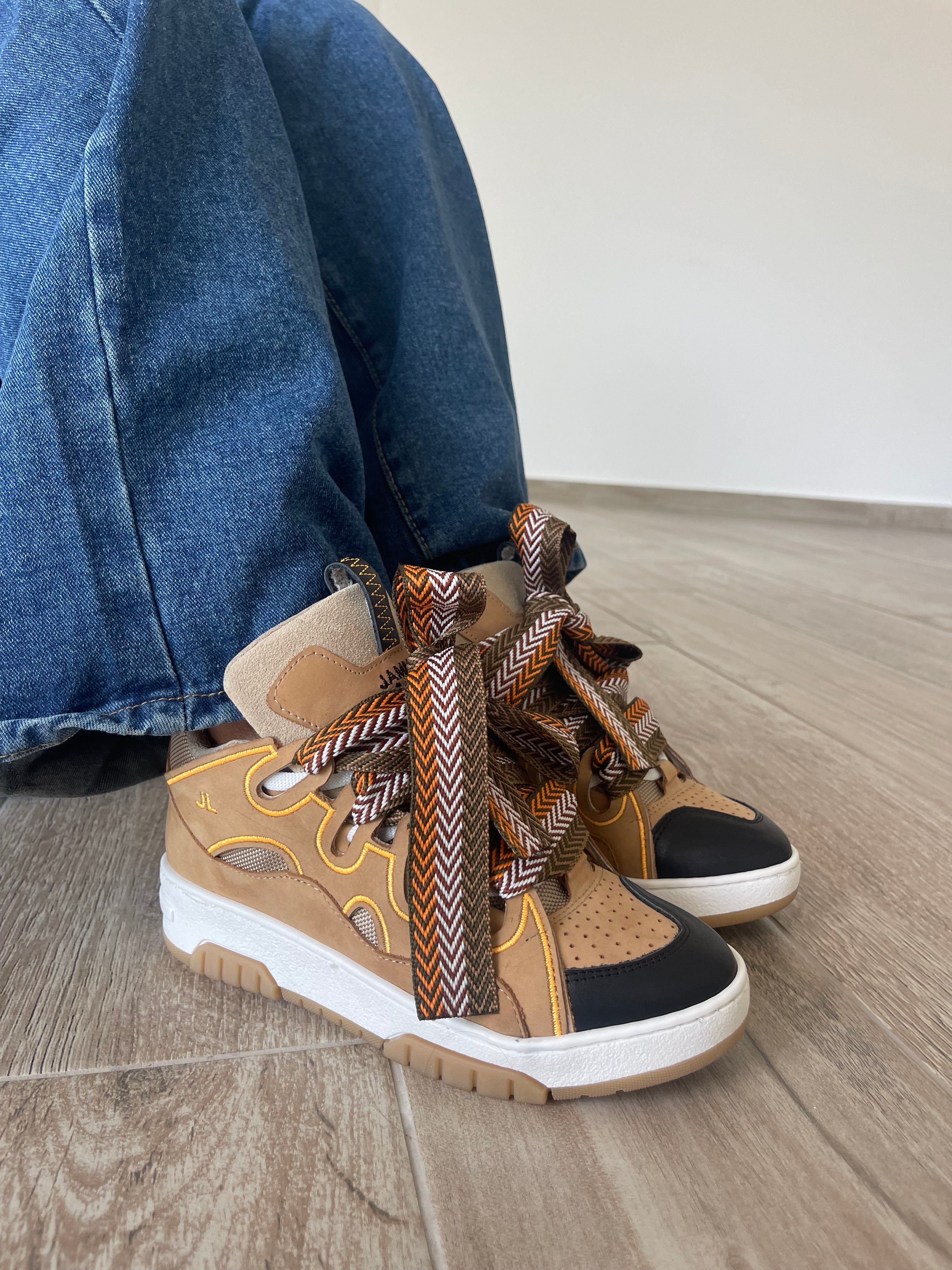 Sneakers con lacci multicolor - Alexia SPS