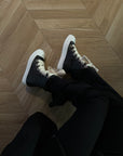 Sneakers in pelle nero - Tore Over