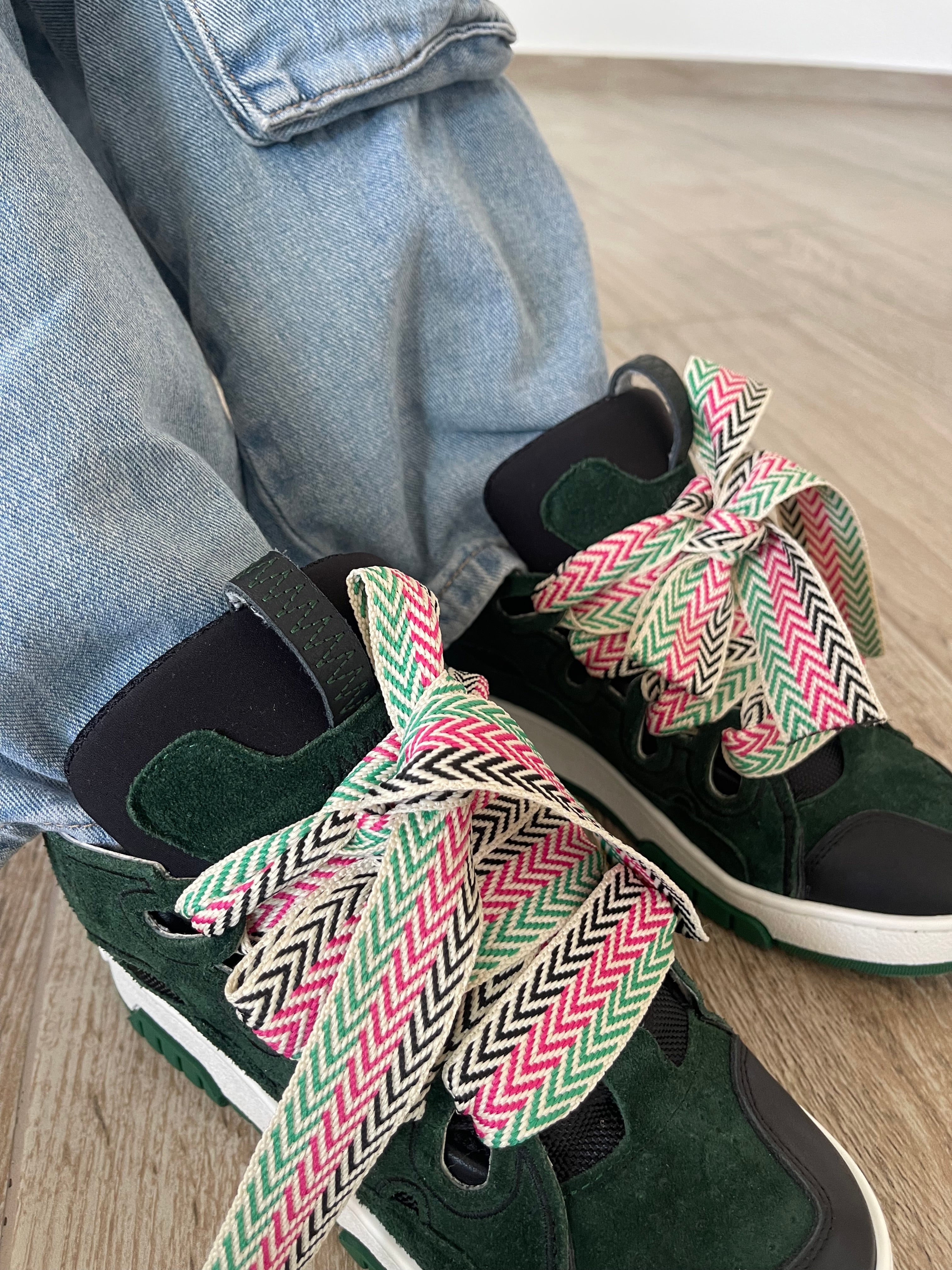 Sneakers con lacci multicolor - Alexia SPS