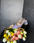 Slingback in vernice con cinturino - Ryana New