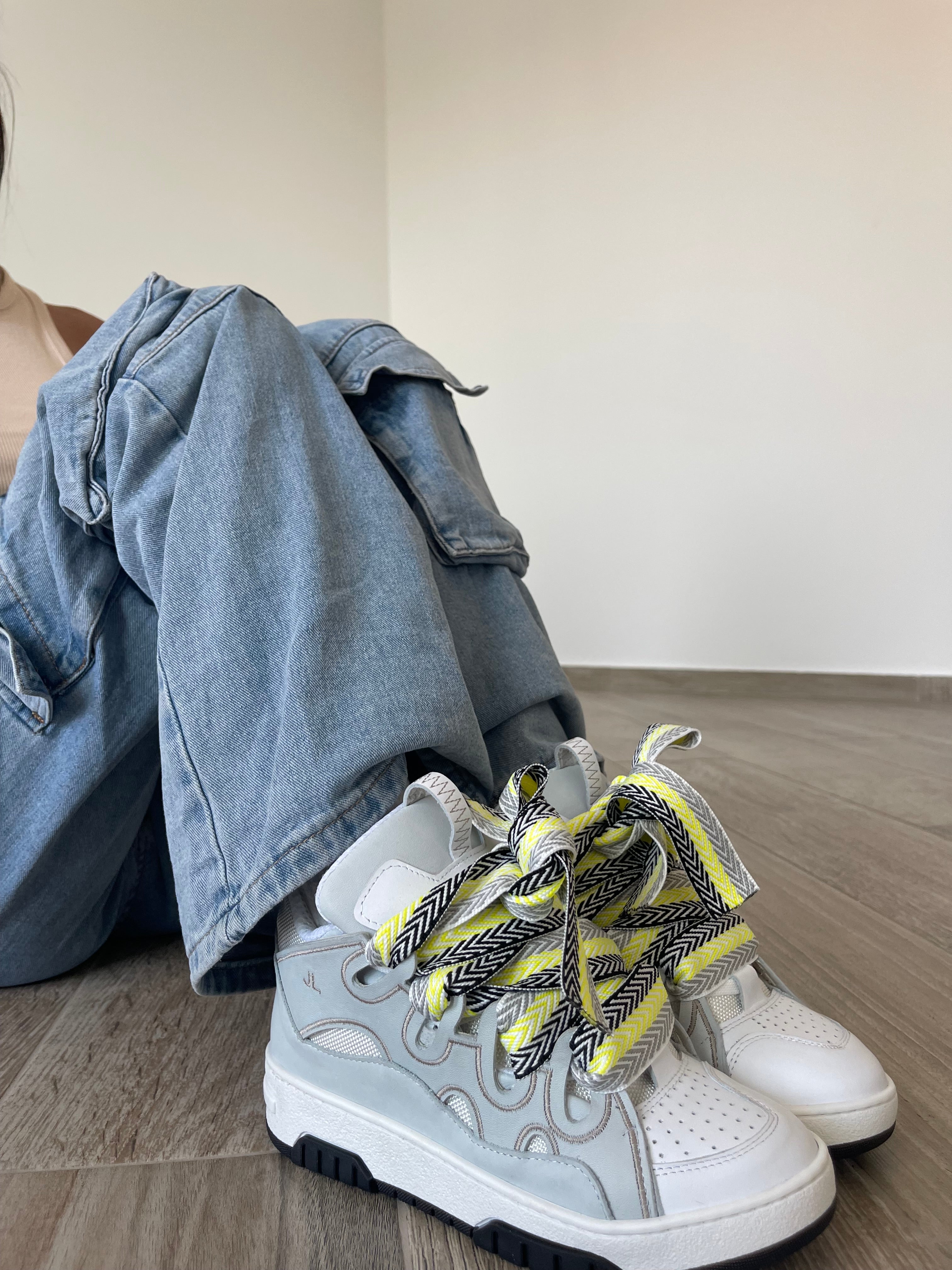 Sneakers con lacci multicolor - Alexia SPS