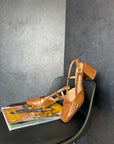 Slingback in vernice con cinturino - Ryana New