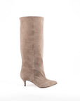 Botte en daim taupe - MRS SMALL New