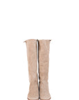 Stivale con bande laterali in camoscio taupe - Lizzie New