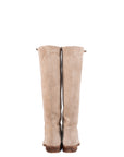 Stivale con bande laterali in camoscio taupe - Lizzie New