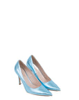 Décolleté con tacco alto celeste - Marty New