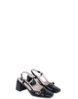 Slingback in vernice con cinturino - Ryana New