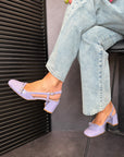 Slingback in vernice con cinturino - Ryana New