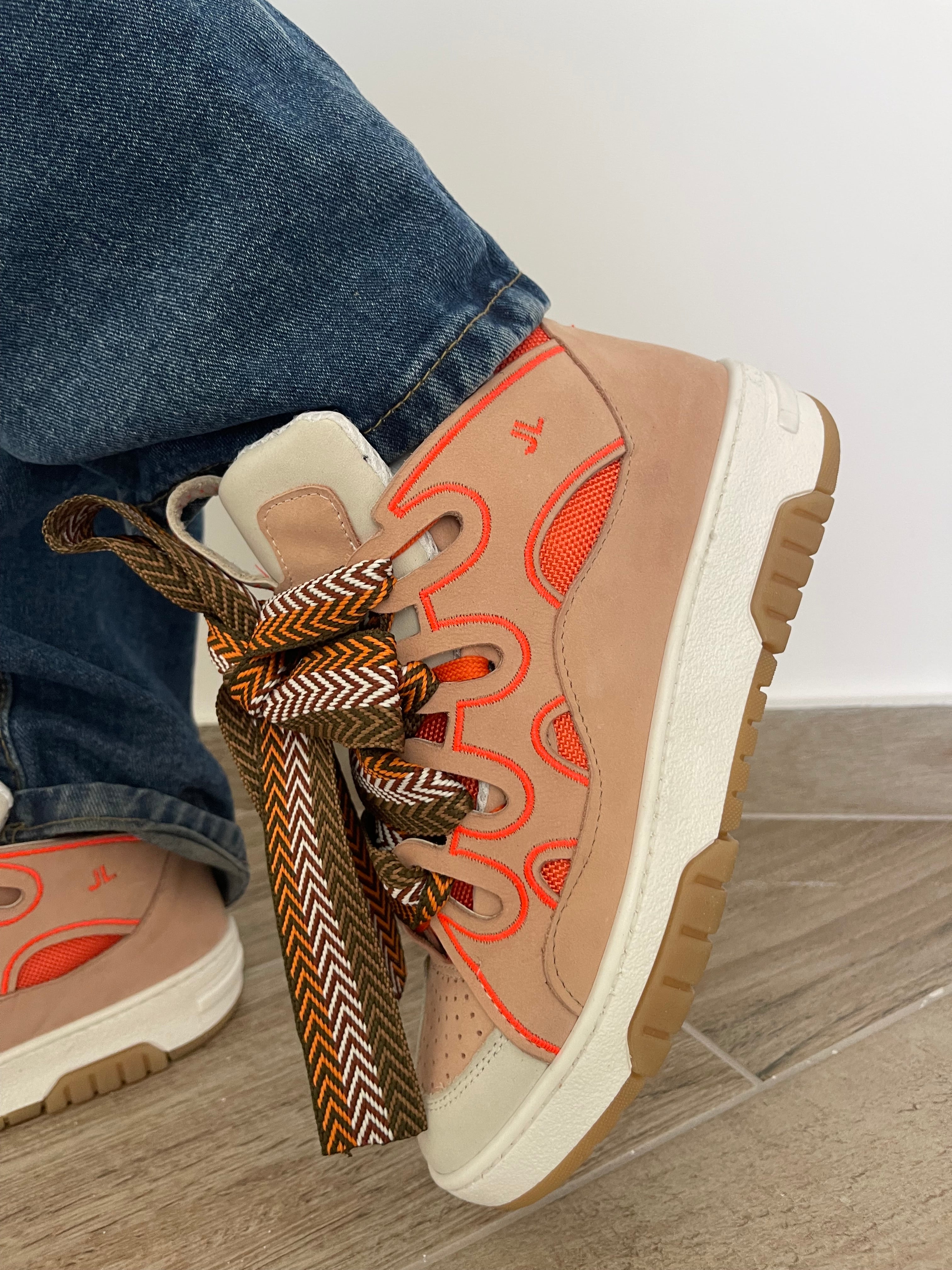 Sneakers con lacci multicolor - Alexia SPS