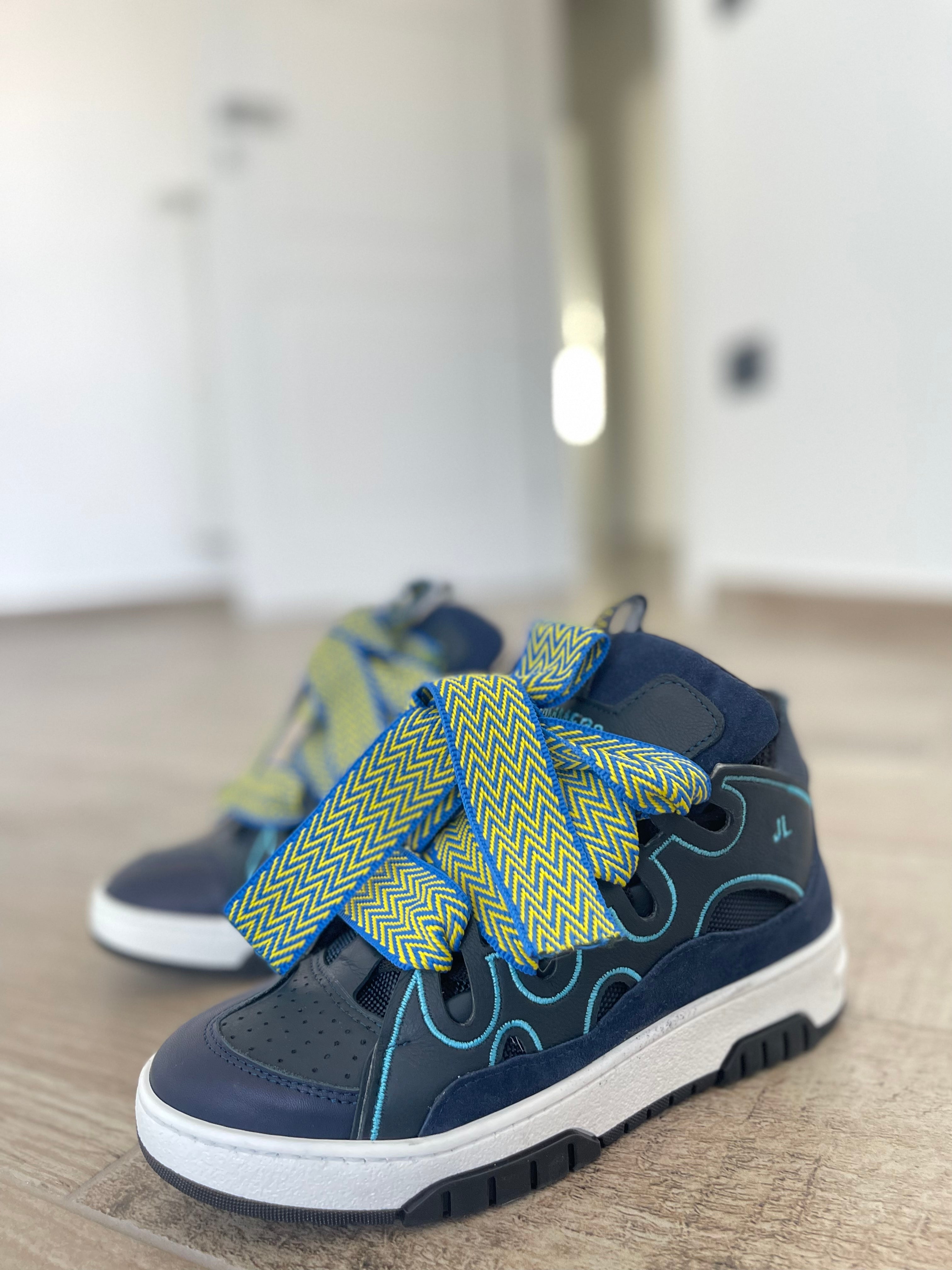 Sneakers con lacci multicolor - Alexia SPS