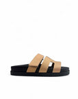 Ciabatta con strappo in pelle - Kathleen SS25