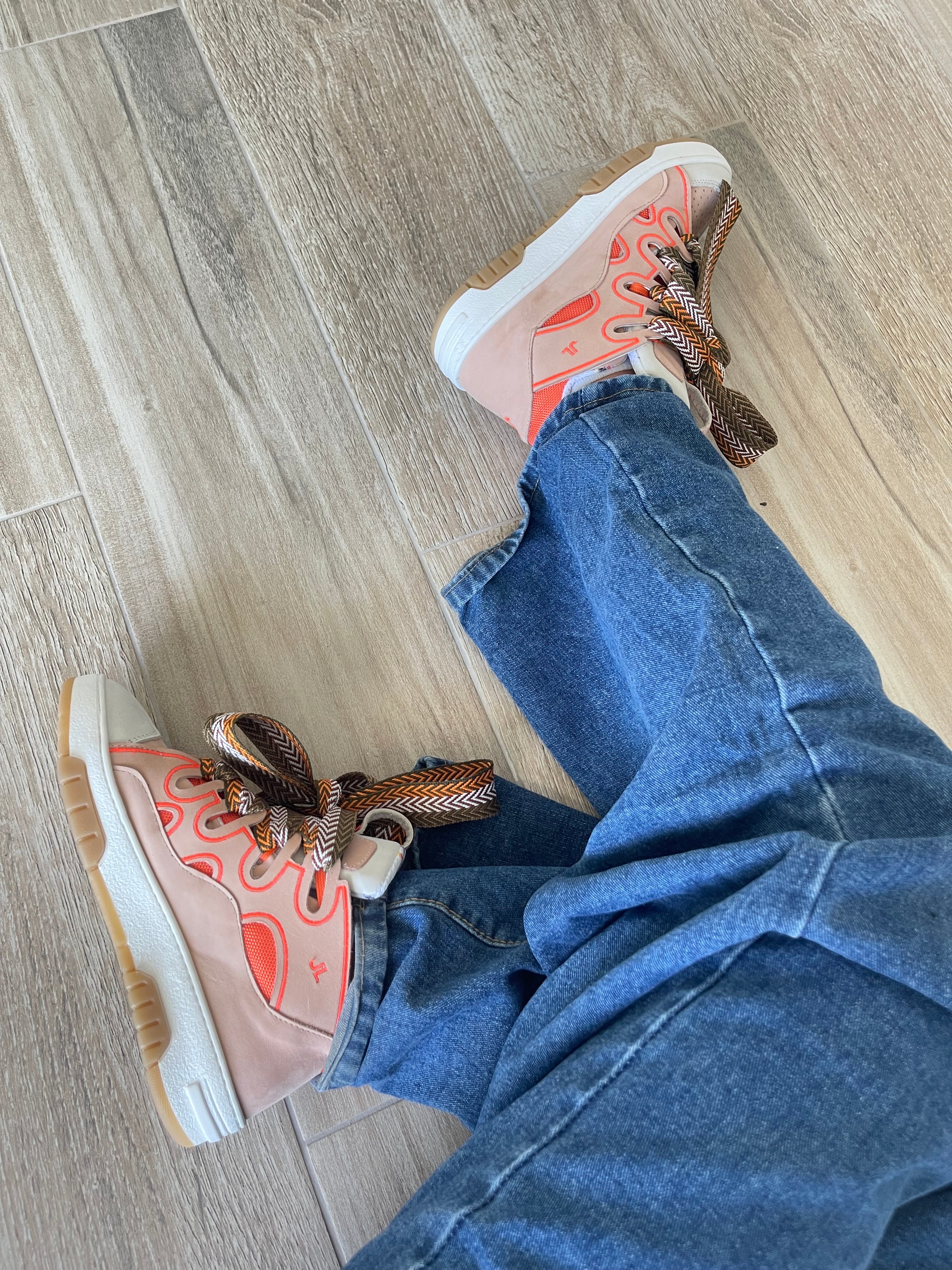 Sneakers con lacci multicolor - Alexia SPS