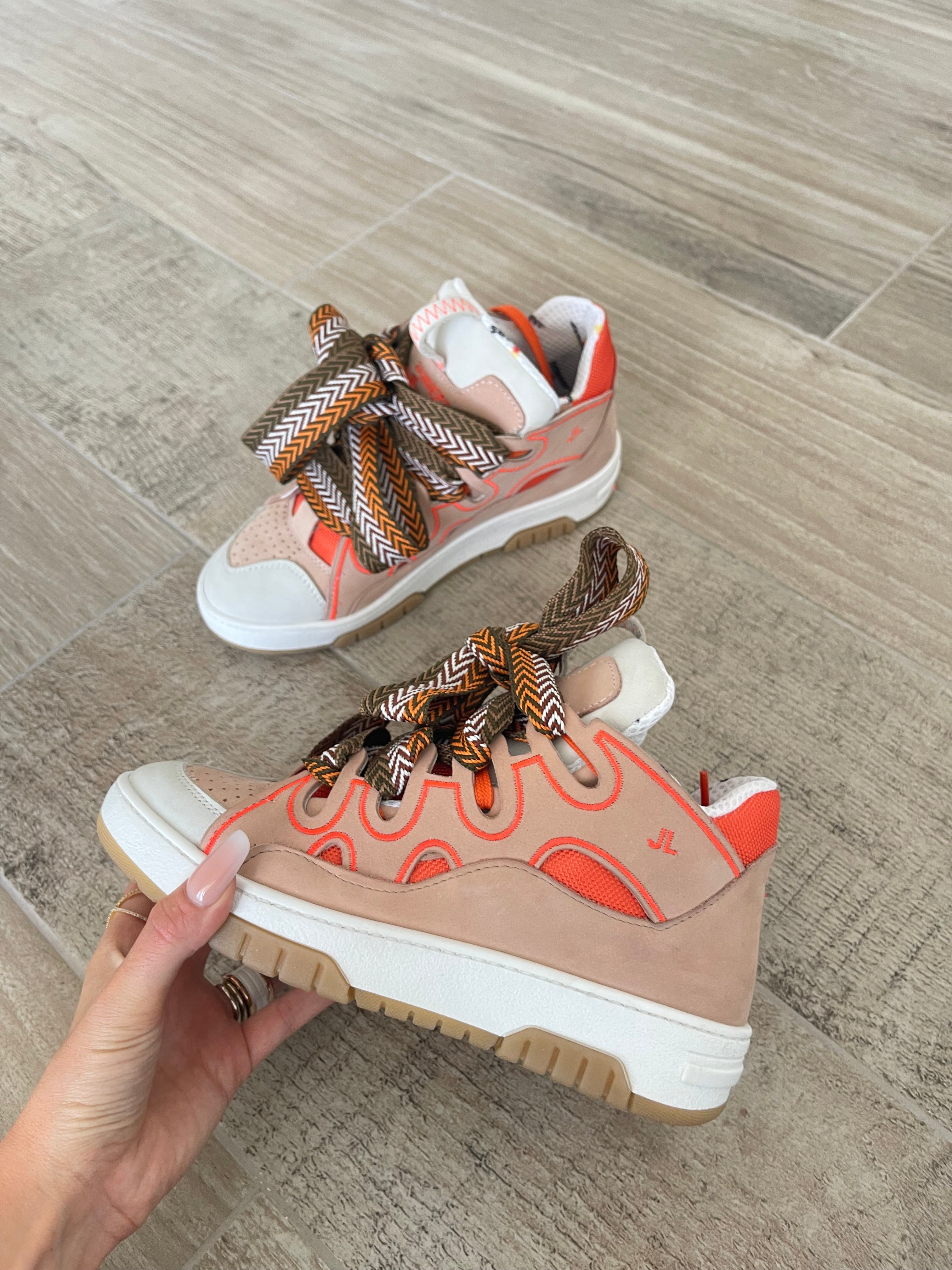 Sneakers con lacci multicolor - Alexia SPS