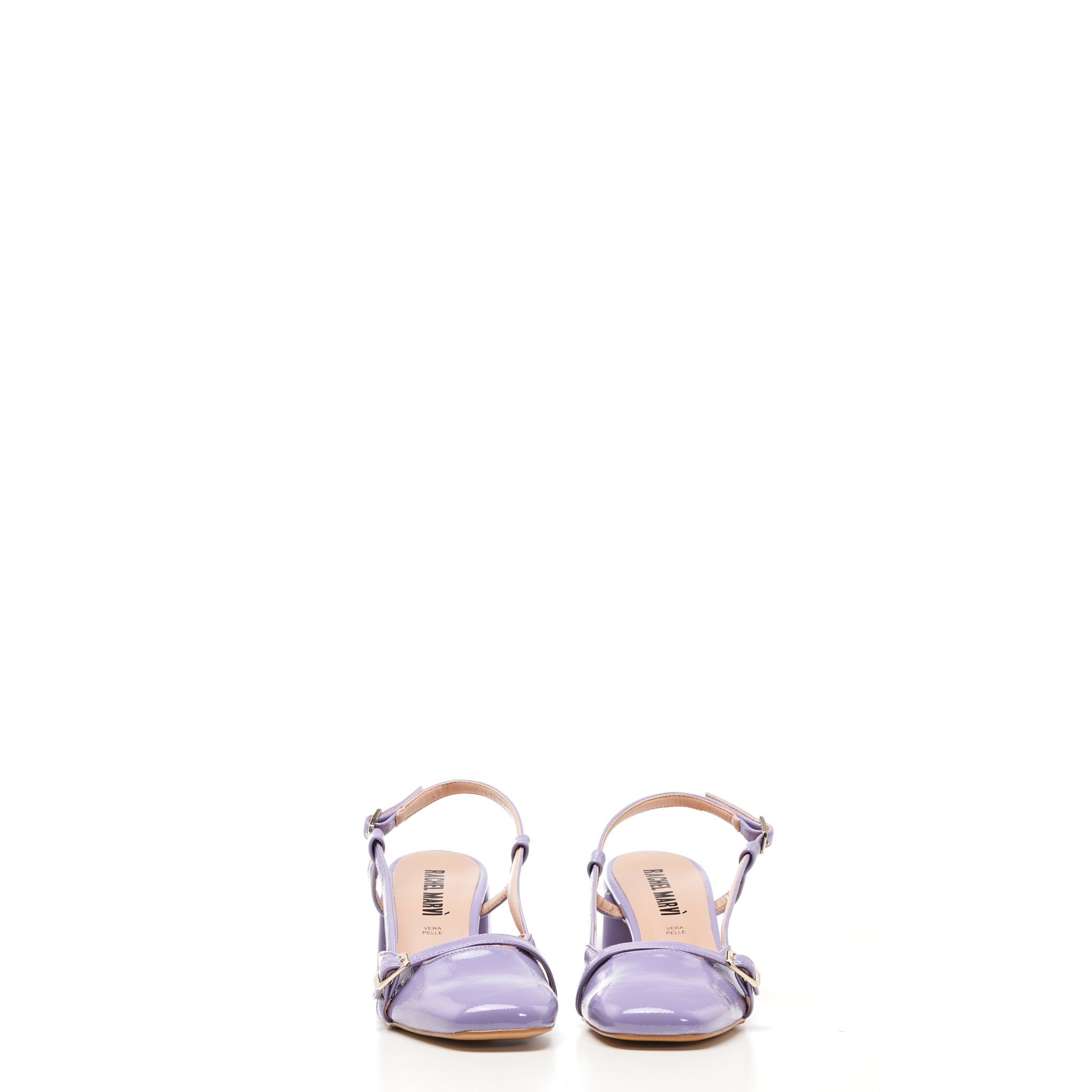 Slingback in vernice con cinturino - Ryana New
