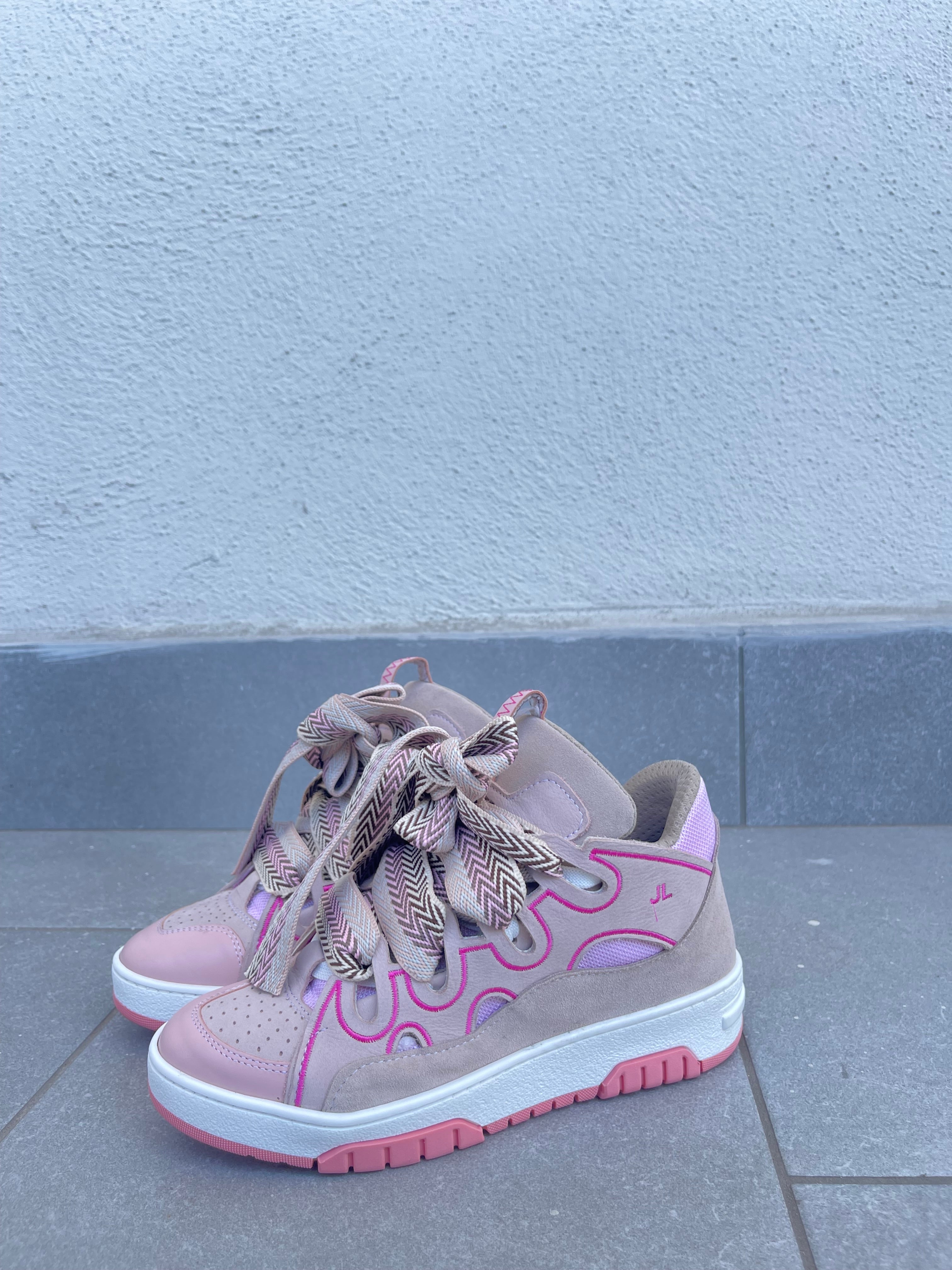 Sneakers con lacci multicolor - Alexia SPS