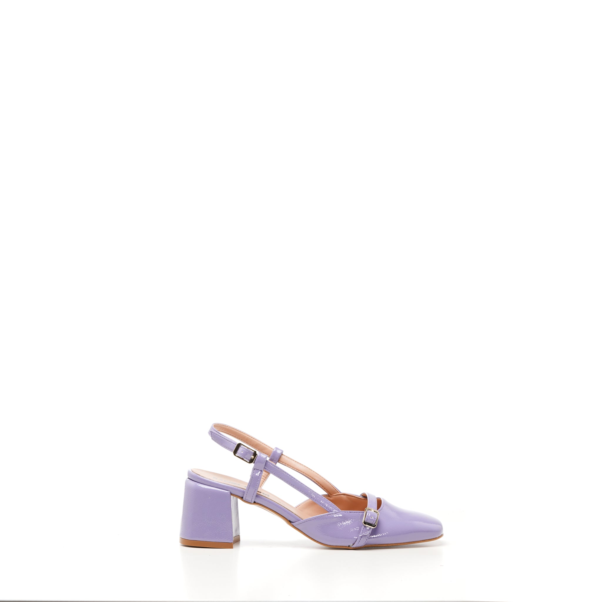 Slingback in vernice con cinturino - Ryana New