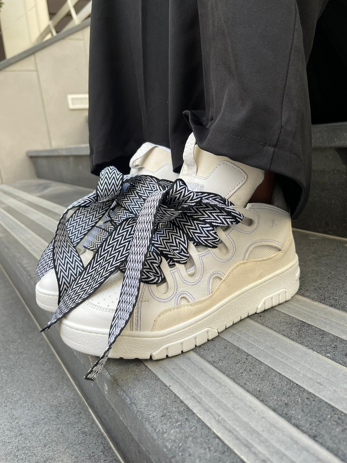 Sneakers con lacci multicolor - Alexia SPS