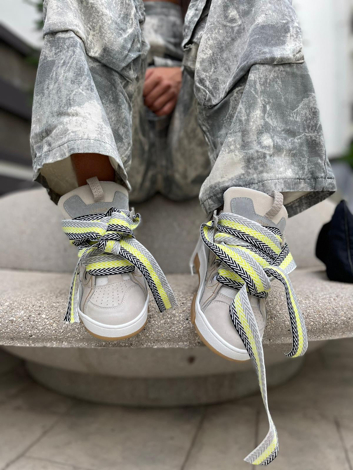 Sneakers con lacci multicolor - Alexia SPS