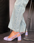 Slingback in vernice con cinturino - Ryana New