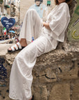 Ciabatta con strappo in pelle - Kathleen SS25