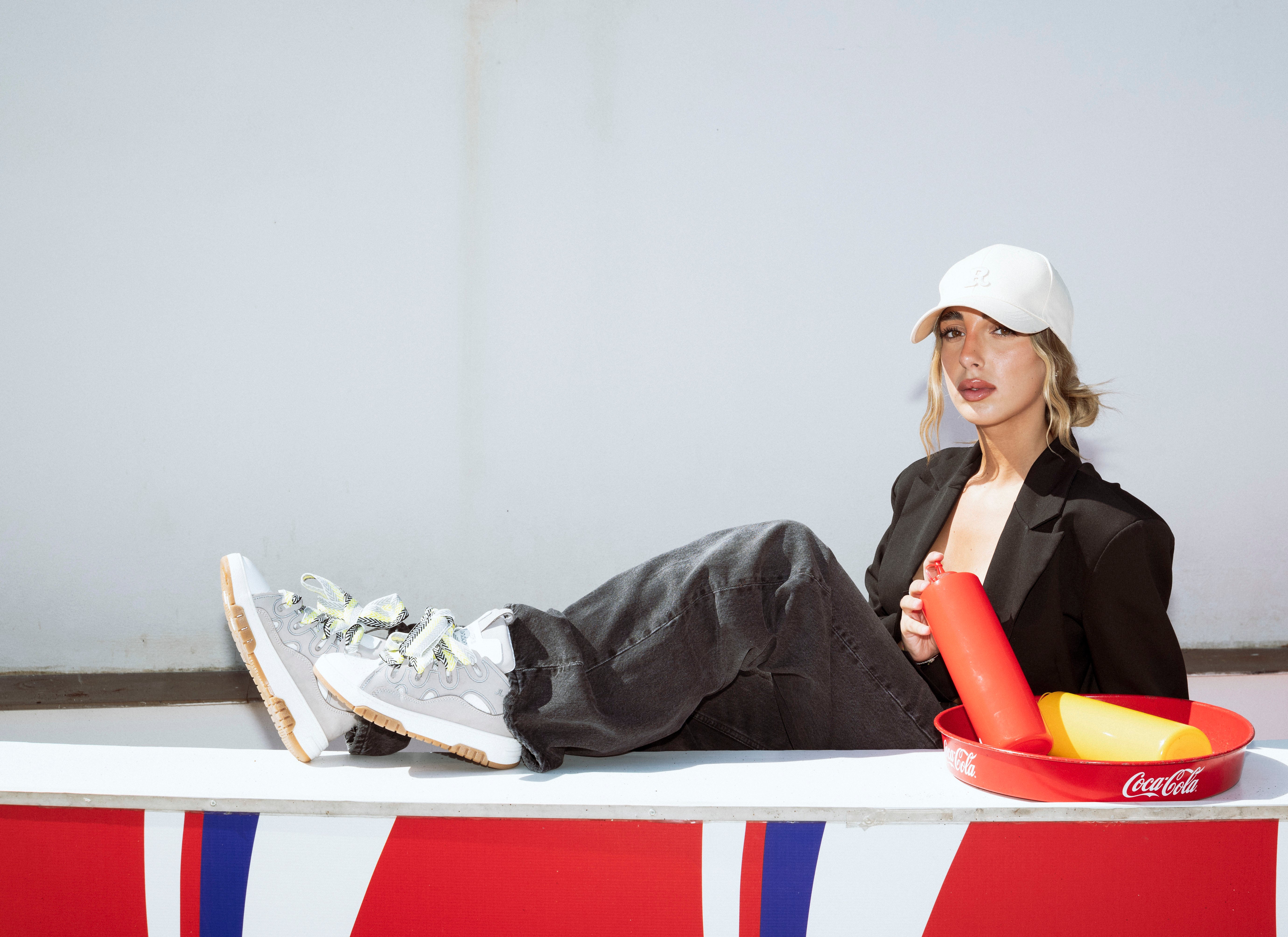 Sneakers con lacci multicolor - Alexia SPS