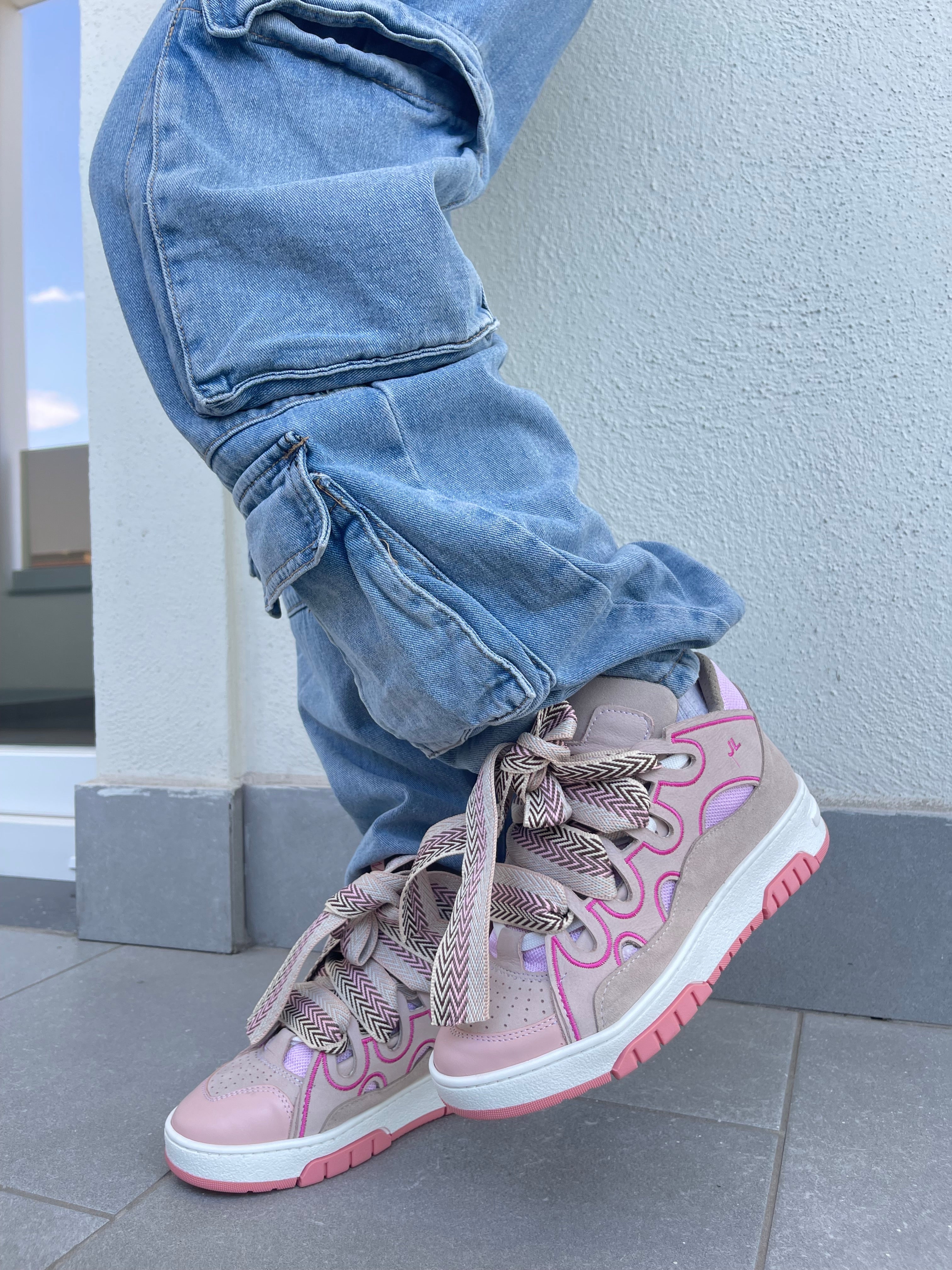 Sneakers con lacci multicolor - Alexia SPS