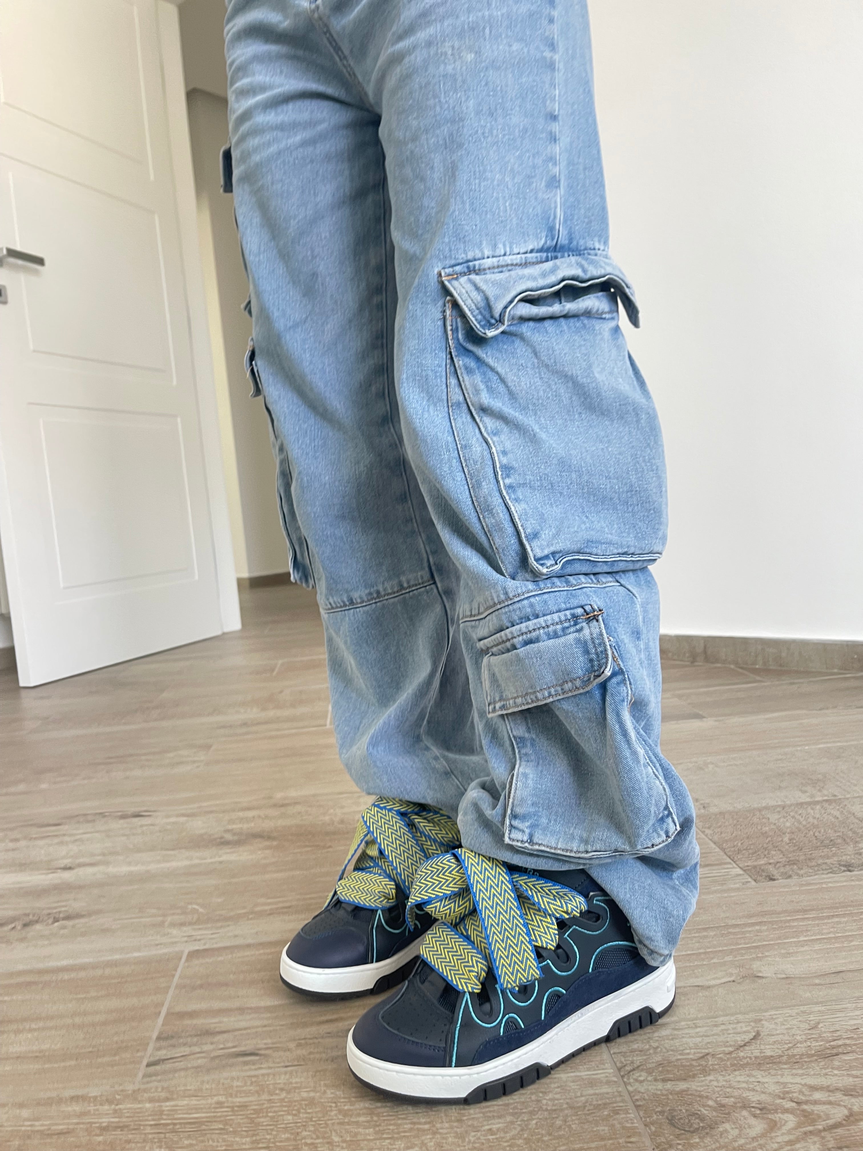 Sneakers con lacci multicolor - Alexia SPS