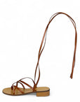 Sandalo basso con lacci - Antea Warm Tones SS25