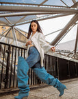 Bottes cuissardes en jean - MRS-ALA Nouvelle PE25