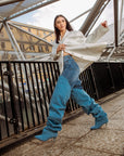 Bottes cuissardes en jean - MRS-ALA Nouvelle PE25