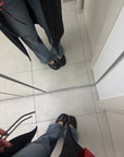 Ballerina in pelle nero - MRS TABI