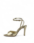 Sandalo con punta a foglia e cinturino laminato - Chicago SS25