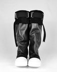 Stivale sportivo in pelle nero - Angie