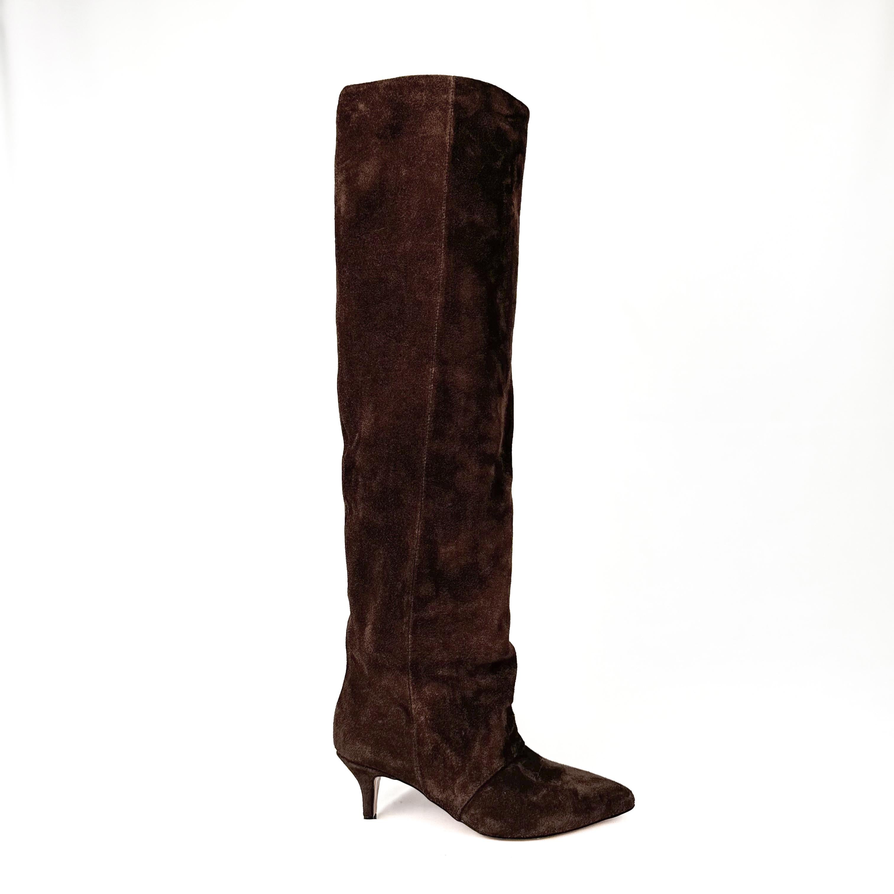Stivali Alti Stivale Alto Marrone Via Roma 15 Stivali Alti Donna