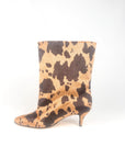 Stivaletto in camoscio mucca moka - MRS LOW New