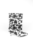 Stivaletto in camoscio mucca dark - MRS LOW New