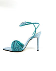 Sandale à brides en daim bleu ciel - Hailey SS25