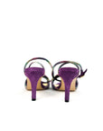 Sandalo con cinturino in camoscio viola - Evelyn SS25
