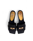 Ciabatta con dettaglio oro - Paris SS25