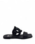 Ciabatta con fascia geometrica - Particular SS25