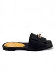 Ciabatta con dettaglio oro - Paris SS25