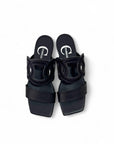 Ciabatta con fascia geometrica - Particular SS25