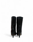 Stivaletto in pelle nero - MRS LOW SQUARE