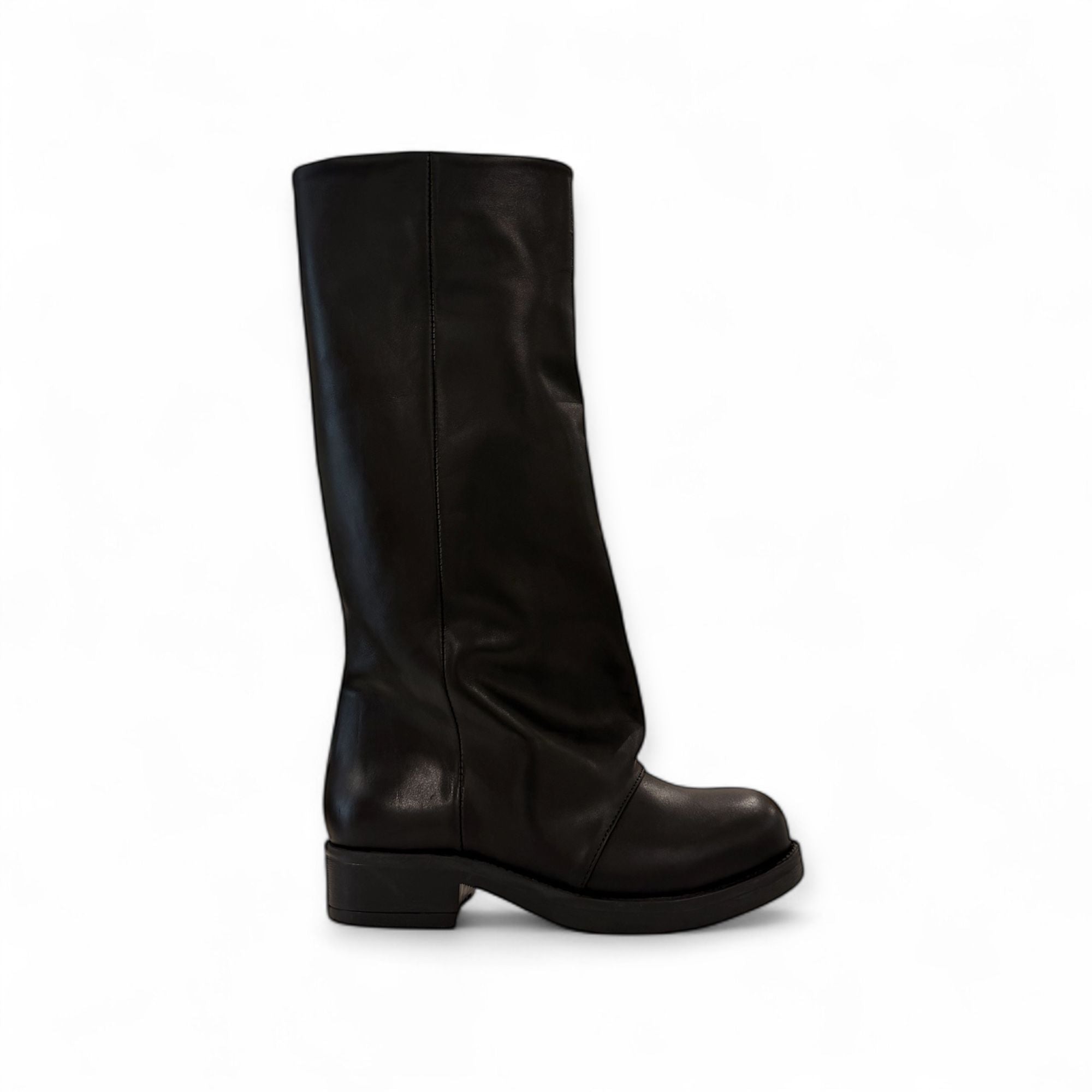Anfibio in pelle nero - Harley