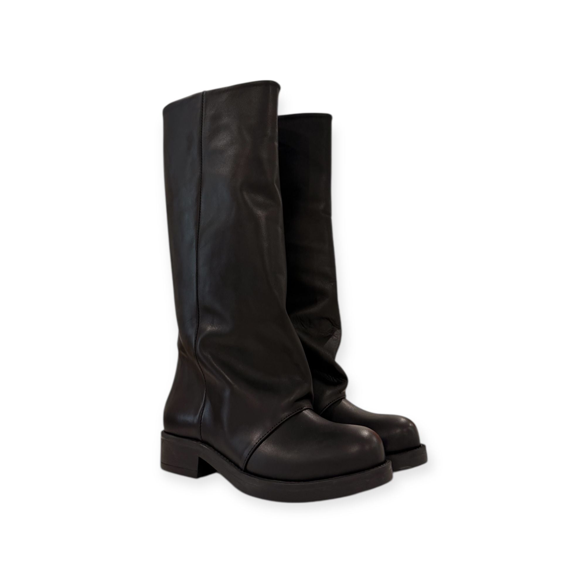 Anfibio in pelle nero - Harley