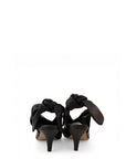Leather mule with bow - Taylor