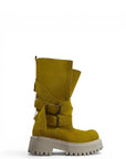 Amphibious with leather and suede straps - Kessy